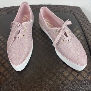 Keds Point Platform Lace Up Lace Sneakers Size 10